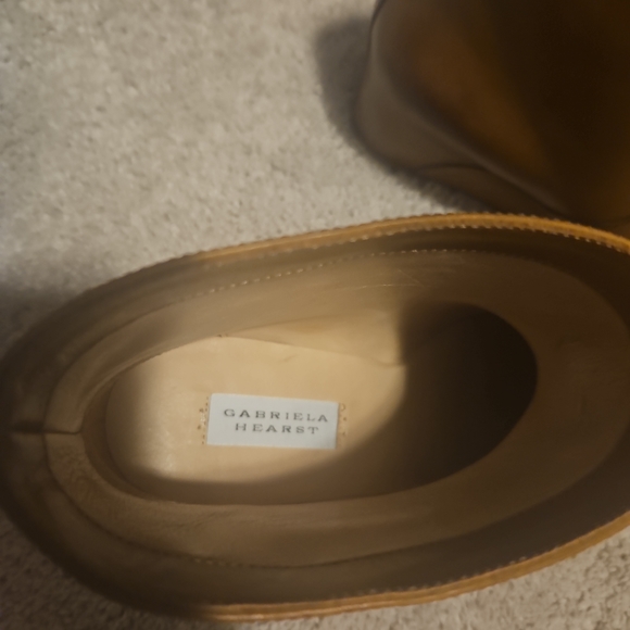 Gabriela Hearst Gorkin leather ankle wedge boots - Picture 4 of 5